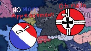 What Would Happen If The Allies Never Appeased Germany? #Hoi4Timelapse