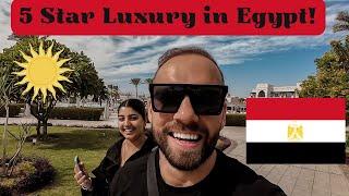 I was SHOCKED By EGYPTS Most LUXURIOUS 5* HOTEL! | Steigenberger Alcazar