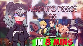 Hashira react to Demon Slayer in 8 minutes (kny/demon slayer)