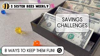 Savings Challenge | 2 Completed Games | 8 Ways To Play !