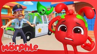 Oh No! Orphle Paints Police Officer Freeze | BRAND NEW | Cartoons for Kids | Mila and Morphle