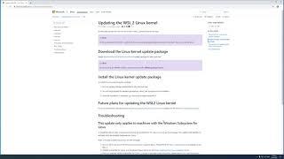 c008   Linux Kernel update package WSL 2