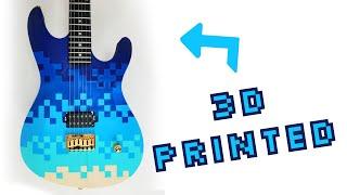 3D Printing a Pixel Art Guitar