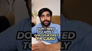 How do you get your First PR Card! Canada PR