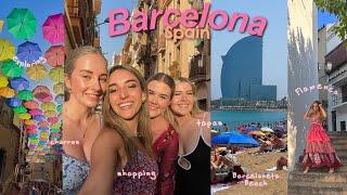 Barcelona Travel Vlog! what to do, eat, see, explore!! I'M IN SPAIN