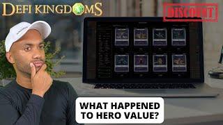 Why DeFi Kingdom Hero Prices Have Dropped!