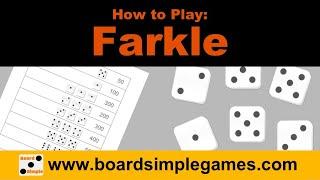 How to Play - Farkle