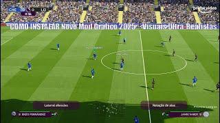 COMO INSTALAR Novo Mod Gráfico 2025 – Visuais Ultra Realistas, Aprimorados e PES 2021 BMPES 25