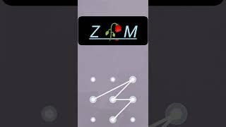 Z M beautiful pattern lock viral short video|Mz best screen lock viral short video#mz #pattern #