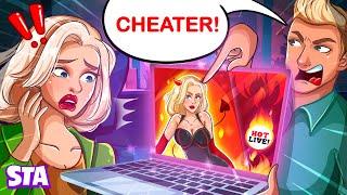 Husband Caught Me Cheating On A Live App| Storytales Animated