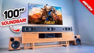  WORLDS BIGGEST SOUNDBAR!!  KRIX LX-7 Linear LCR - For Your Home Theater!