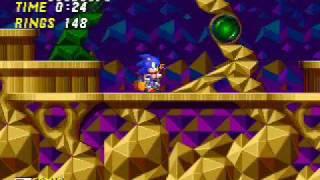 Sonic The Hedgehog 2 Beta: Hidden Palace Zone 1 (Debug Mode)