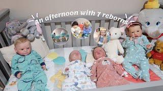 Afternoon Routine With ALL My Reborn Dolls | Sophia's Reborns