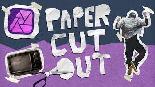 Paper Cut Out Effect in Affinity Photo | Easy Photo Manipulation Tutorial