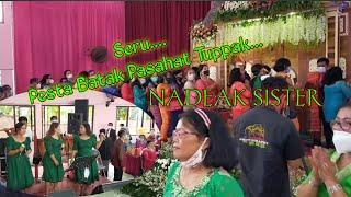 HEBOH||Manjalang (Pesta Batak) - Nadeak Sister - Medley Lagu Rohani