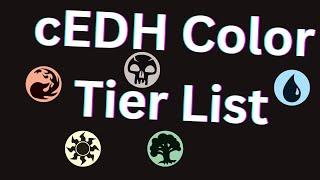 cEDH color tier list