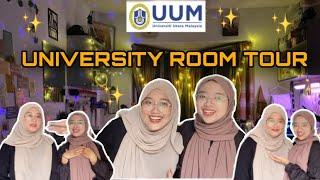 UUM ROOM TOUR again! | Barang yang perlu bawak | Sticker Elektrik