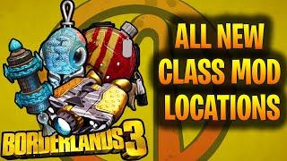 ALL NEW DLC 4 CLASS MOD DEDICATED DROP LOCATIONS & DROP RATES (Borderlands 3)