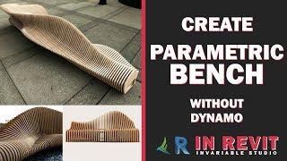 Parametric Bench, Walk Side, Grasshopper in Revit.