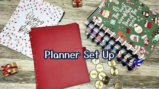 Christmas Planner Set Up - Classic Happy Planner Frankenplanner Set Up for November/December 2024