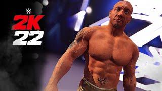 WWE 2K22: NEW Hidden Batista '02 Model | Available On CC! | 4K 60FPS