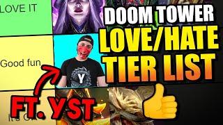 Doom Tower Bosses LOVE/HATE TIER LIST ft. @YST_Verse | Raid Shadow Legends