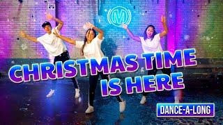 Christmas Time Is Here // Dance-A-Long // Motions Christmas Song // Shuffle Dance Choreography