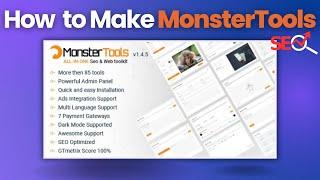 MonsterTools Nulled: The All-in-One SEO & Web Toolkit, like a Swiss Army Knife