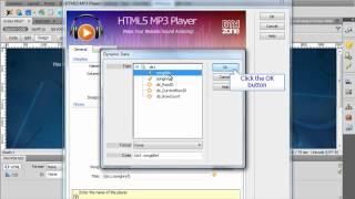 Using Spry Data Set in HTML5 MP3 Player