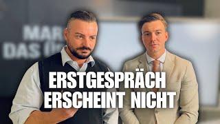 Ein Erstgespräch erscheint nicht, wird angerufen und umterminiert [Live]