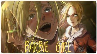 Annie edit - Barbie Girl || Attack On Titan || Annie Leonhart || Female Titan || #shorts