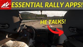 RALLY Voice Pacenotes! PLUS Linear RALLY Map! Assetto Corsa Full Setup Guide And Tutorial