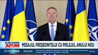 Mesajul lui Iohannis la sfârșit de 2024: A fost un an complicat, dar România e o ţară stabilă