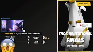 NRG Unknown Griefs Clix in the FNCS FINALS *he got mad* BANNED