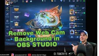 HOW TO REMOVE WEB CAMERA BACKGROUND IN OBS STUDIO 2021