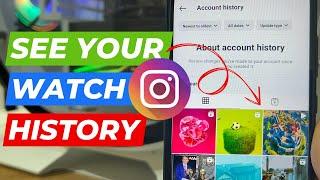 How to See Watch History on Instagram || View Recently Watched Reels