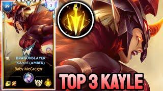 WILD RIFT KAYLE - TOP 3 KAYLE GAMEPLAY - SOVEREIGN RANKED