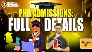 Future of PhD Admissions English Literature: BHU Notification