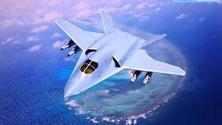 China H-20 Hypersonic Stealth Fighter Bomber Concept [480p]