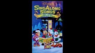 Digitized opening to Disney's SingAlong songs: Very Merry Christmas songs (VHS UK - Version2)