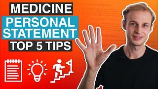 5 Tips for the PERFECT Medicine Personal Statement | UCAS 2020