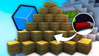 Building The BIGGEST DEFENSE In Cubecraft Bedwars