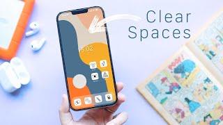 Clear Spaces: Transparent Widgets for a Minimal Home Screen