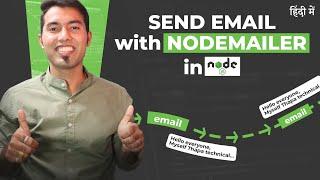 Send Emails with Nodemailer using Ethereal in Node.js in Hindi
