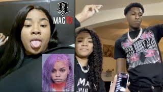 NBA Youngboy "Preggo" GF Kay Marie Was Not Involved In The Yaya Incident! 