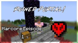 Harcore Survival Episode 1 - Minecraft // RayanPlayz