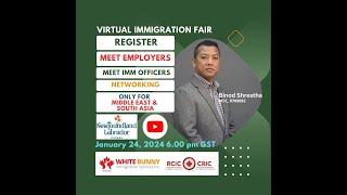 Virtual Immigration Fair: Canada | Canada Virtual Immigration 2024