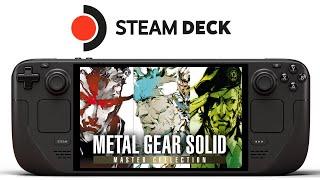 Metal Gear Solid Master Collection Steam Deck | SteamOS 3.5