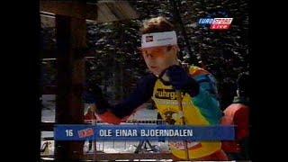 Биатлон, сезон 1997 98, 7 этап Поклюка, спринт, мужчины