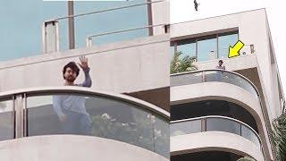 Tiger Shroff Came Out In His Balcony To Meet His Fans  After Unlock 1st Time In 3months